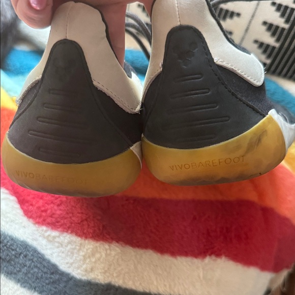 Vivobarefoot Black and White Sneakers Size 9 - Picture 4 of 8